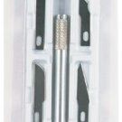 Darice Hobby Knife Set : Metal Handle with 6 Blades