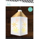 American Crafts Heidi Swapp Paper Lanterns Holiday Snowflake