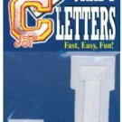 Joy S.A. Iron-On Embroidered Letters & Numbers 2"- Letter J
