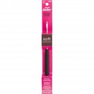 Silvalume Soft Handle Aluminum Crochet Hook 5.5 -Size E4/3.5mm