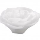 Darice UN67804 Rose Shaped Floating Candle, Small, White