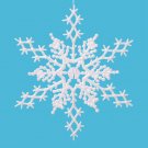 Darice Tree Trimming Snowflake Pearlized 6.5 inches