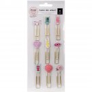 American Craft Pk Paislee Take Me Away Collection Paper Clips Epoxy