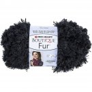 Red Heart Boutique Fur Yarn-Slate