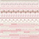 kaiser Craft Peek A Boo Collection 12  X  12 Inches Sticker Sheet  Girl