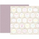 American Craft Pk Paislee Take Me Away Collection 12 X 12 Double Sided Paper 20
