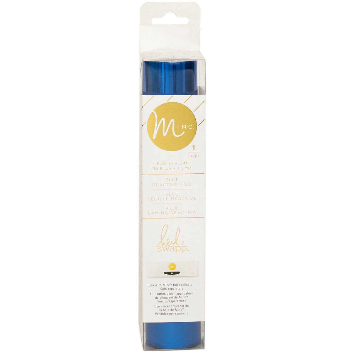 Heidi Swapp Minc Reactive Foil 6"X5' Roll-Blue