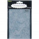 Darice Embossing Folder Large Petal Background 4.25 X 5.75 Inches
