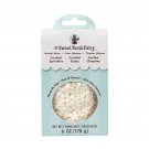 American Craft Sweet Tooth Fairy Sprinkles 6oz Large Confetti - White