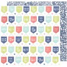 American Craft Saturday Collection 12 X 12 Double Sided Paper Staten Island