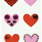 Me&My Big Ideas Phone Bling Removable Cell Phone Embellishment Simple Hearts 