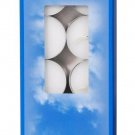 Darice Tea Lights Unscented White Silver Cup