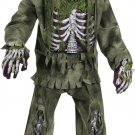 Fun World Boy's Skeleton Zombie Child Costume, Large