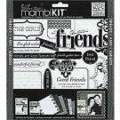 Me And My Big Ideas Scrapbook Page Kit Lbd Friends 8 X 8 Inches