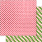American Crafts  Holly Jolly Christmas 12X12 Double Sided Paper Peppermts
