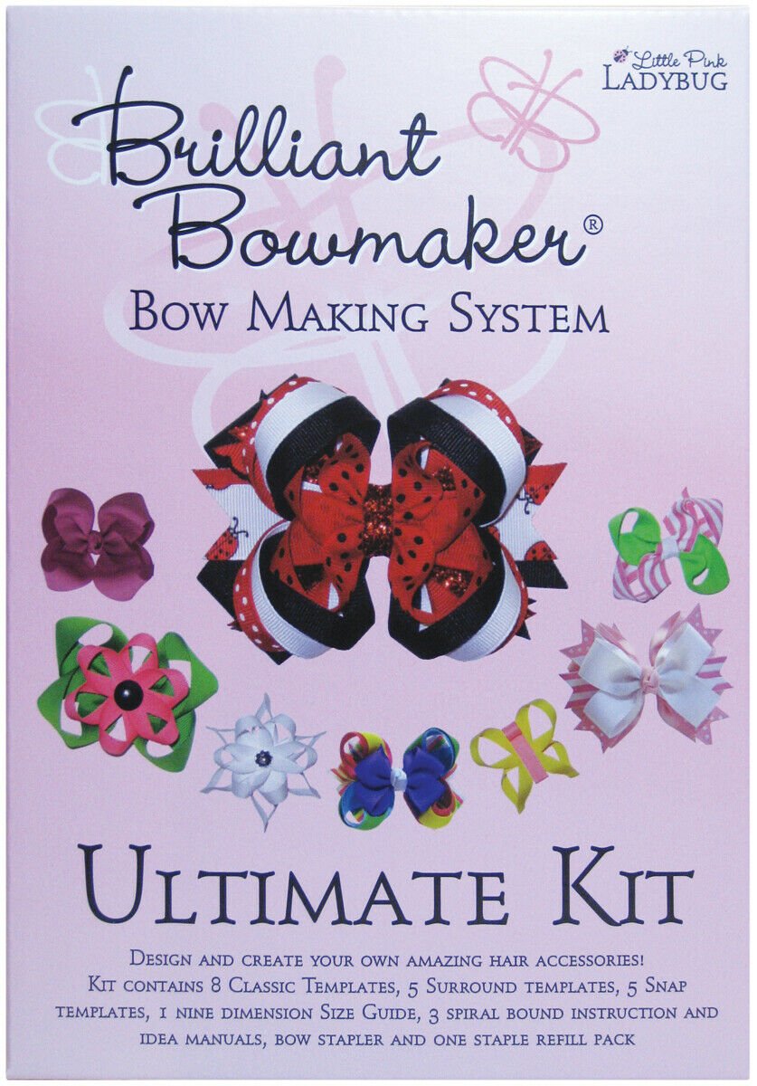 Little Pink Ladybug Brilliant Bowmaker Ultimate Kit-