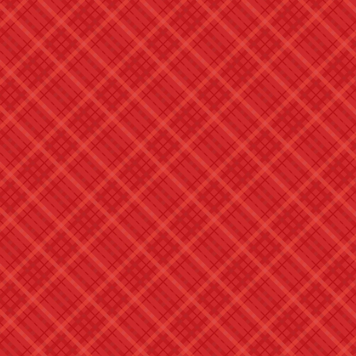Darice Core'dinations Core Basics Patterned Red Plaid 12" x 12"