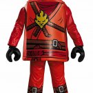Disguise Kai Deluxe Ninjago Lego Costume Small 4-6