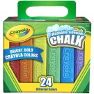 Crayola Washable Sidewalk Chalk-Assorted Colors