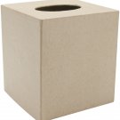 Darice Paper-Mache Tissue Box-5"X5"