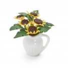 Darice Timeless Minis Handmade Sunflower Centerpiece 1.25 X 1.75 inches