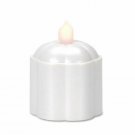 Darice LED Votive Flicker Candle Pearl Blossom