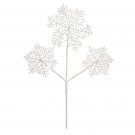 Darice Snowflake Pick Glitter 12 inches
