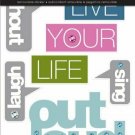 Me And My Big Ideas Removable Laptop Sticker Live Your Life