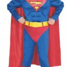 Rubies Classic Deluxe Muscle Chest Boys Kids Superman Costume Small