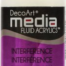 Media Fluid Acrylic Paint 1Oz-Magenta (Series 5)