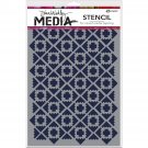 Ranger Dina Wakley Media Stencil Almost Ikat