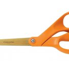 Fiskars 8-Inch Titanium Scissors, Offset Handle Grip