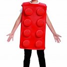 Disguise Boy's Brick Child Costume, Red, Medium (7-8)