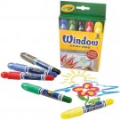 Crayola Washable Window Crayons, Assorted Colors