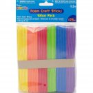 Darice Foamies Craft Sticks Bright Colors 6 Inches