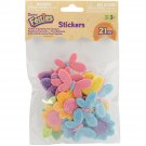 Darice Felties Stickers Butterflies and Flowers with Stitches