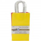 Darice Paper Bags 5.25 X8.375 X3.25 Inches Assorted Primary