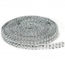Darice Bling On A Roll 4mm X 5Yards 2 Rows Silver