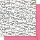 American Craft  Cute Girl Collection 12X12 Double Sided Paper Sisters