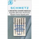 Schmetz Microtex Sharp Machine Needles-Size 14/90 5/Pkg