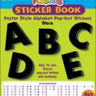 Darice Foamies Alphabet Sticker Book Poster Style Black