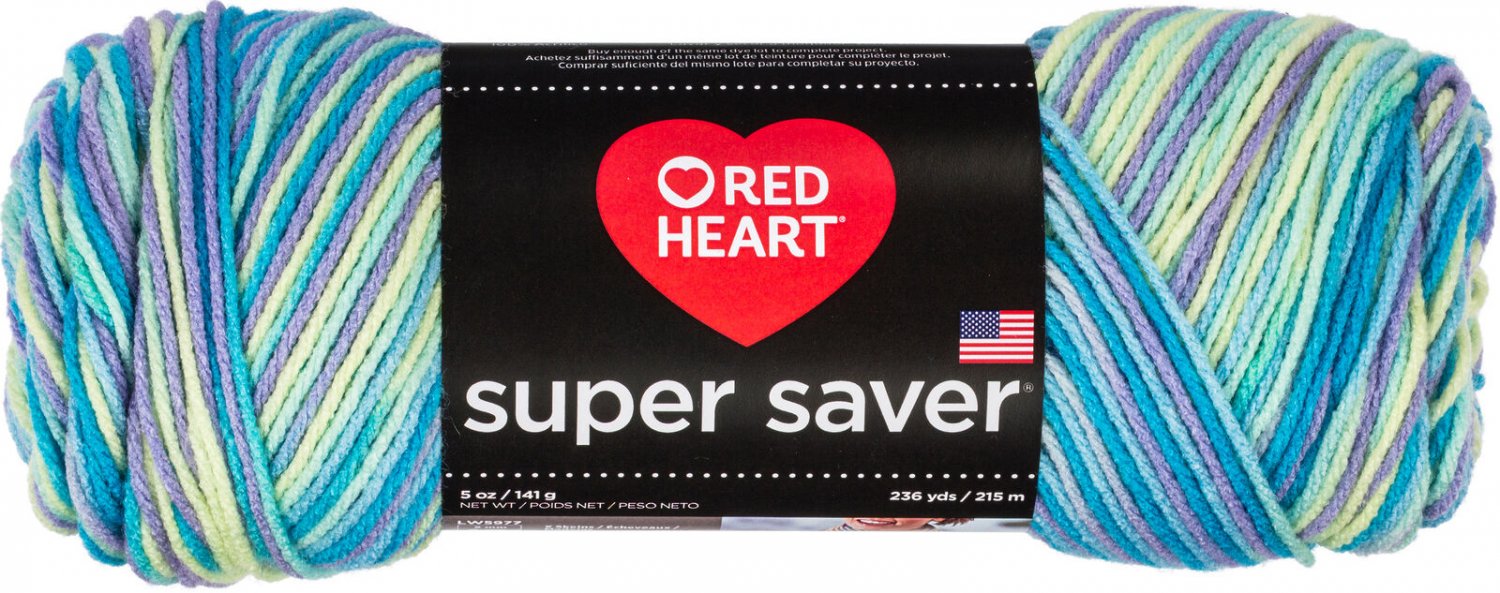 Red Heart Super Saver Pooling Yarn-Stillwater
