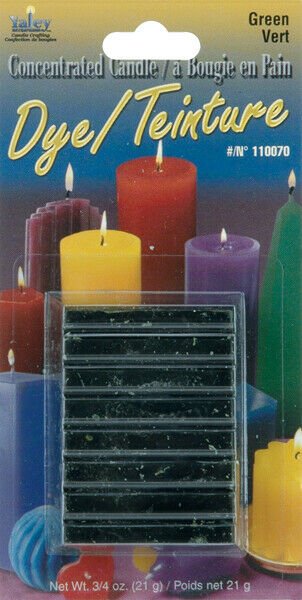 Yaley Concentrated Candle Dye Block Green
