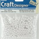 Darice Pearl Beads Round White 6mm