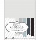 Darice Core'dinations Smooth Cardstock 8.5 X11 Inches Gallant Grays Assortment