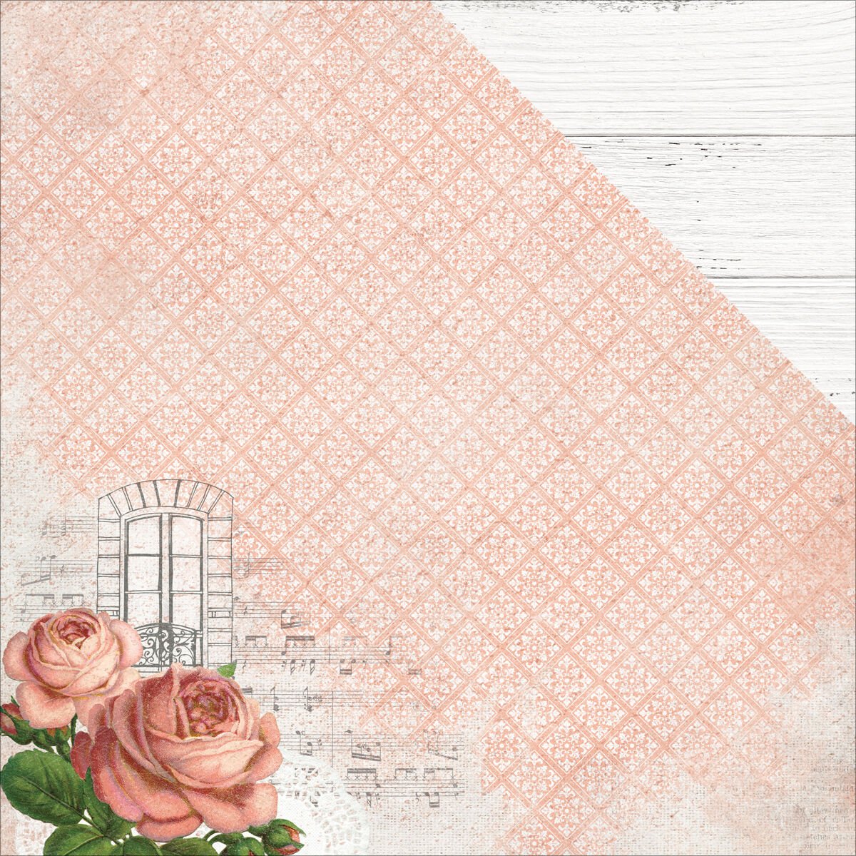 Kaiser Craft Ooh La La Collection Double Sided Paper Belle
