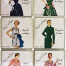 Simplicity Vintage Coasters 6/Pkg-