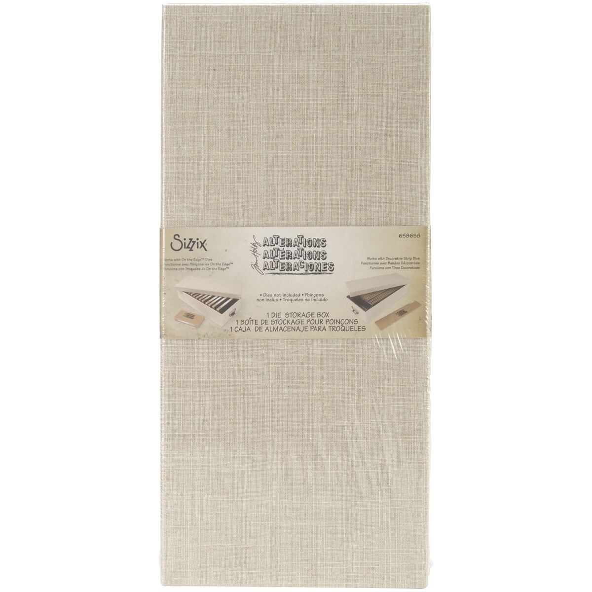 Sizzix Accessory - Strg Bx Sizzlits Deco Strp/On the Edge/TH