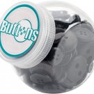 Blumenthal Button Jar 4Oz-Black