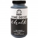 FolkArt Home Decor Chalk - Rich Black, 16 oz.